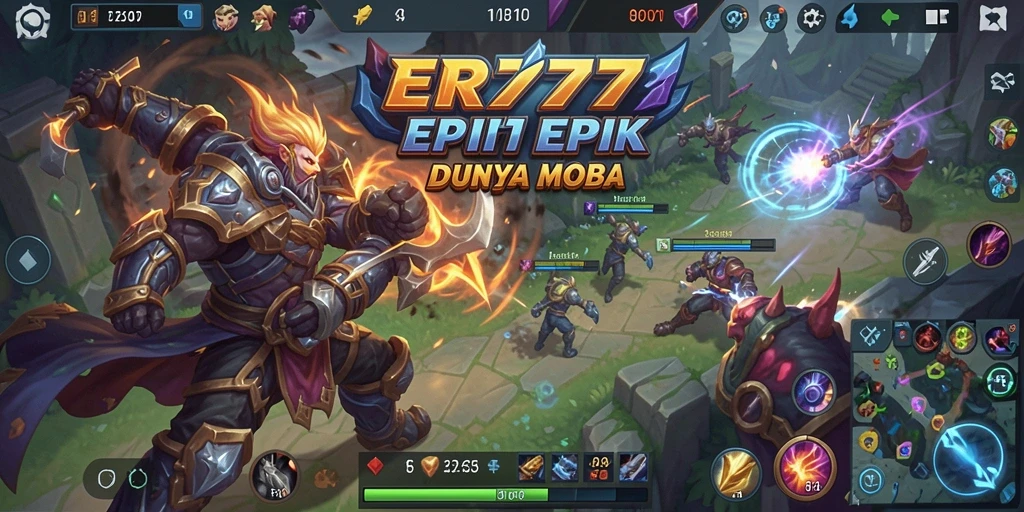 Tampilan gameplay seru di ER777 dengan grafik memukau.