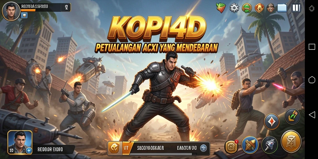 Screenshot KOPI4D menangkap aksi mendebarkan dalam permainan.
