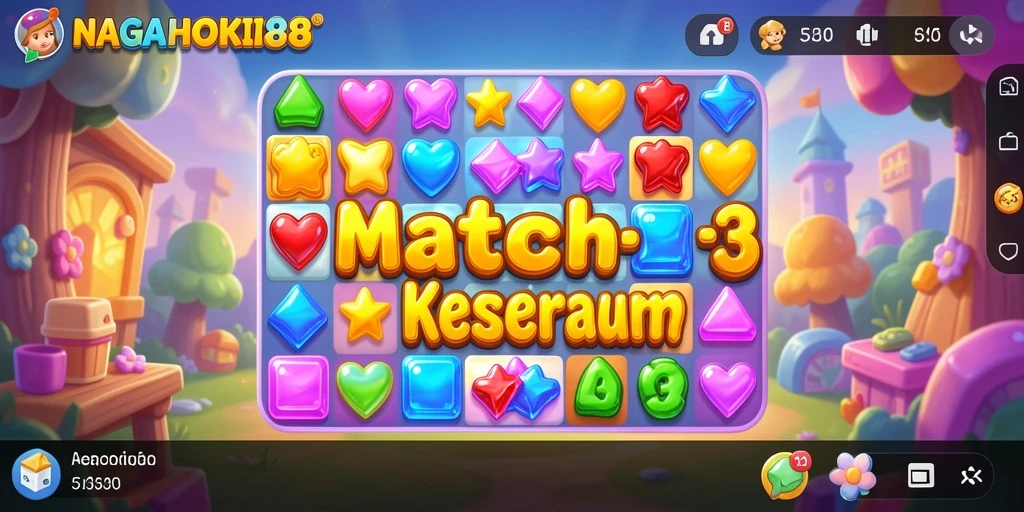 Tangkapan layar gameplay NAGAHOKI88 yang penuh warna dan menarik.