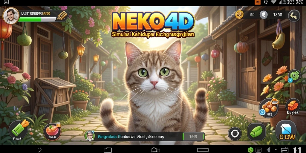 Tampilan kronik gameplay <strong>NEKO4D</strong> yang penuh warna dan interaktif.