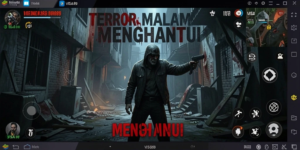 Gameplay menegangkan di dalam dunia Horror VISA89.